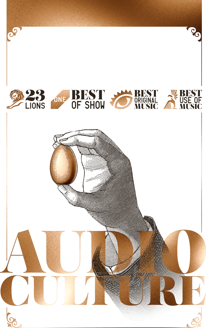Audio Culture | 23 Lions | One Best of The Show | Best Original Music | Best Use of Music