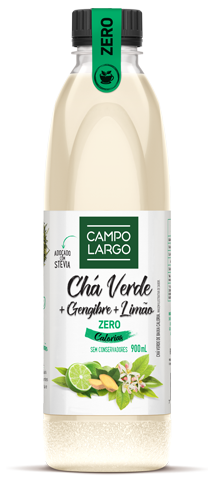 Chá Verde Zero +Gengibre +Limão