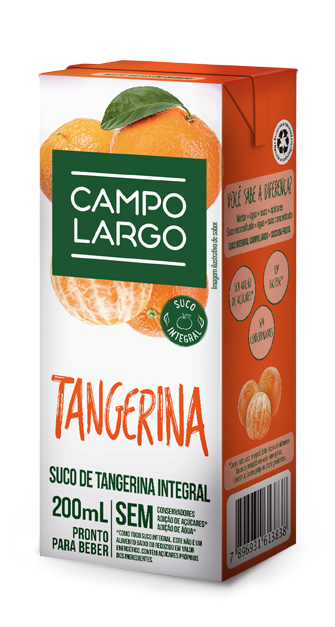 Suco de tangerina integral